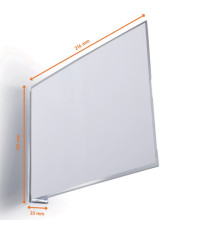 Cartello da corsia a bandiera - magnetico - A5 orizzontale - PET - Durable - conf. 10 pezzi