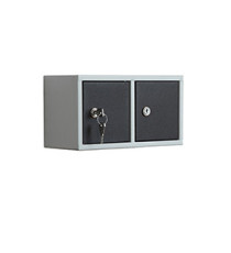 Casellario componibile Annabox - 2 porte - grigio/antracite - Metalpus