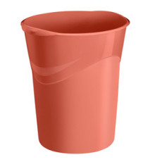 Cestino gettacarte Terra nova - altezza 33,4cm - diametro 30,5 cm - 14 L - terracotta - CEP