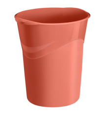 Cestino gettacarte Terra nova - altezza 33,4cm - diametro 30,5 cm - 14 L - terracotta - CEP