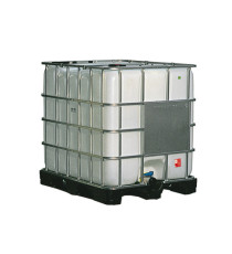 Cisternetta per lo stoccaggio - 100 x 120 x 116,5 cm - acciaio/HDPE - Carvel