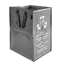 Contenitore Ricicla Bag - indifferenziata - 30 x 38 x 55 cm - grigio - Perfetto