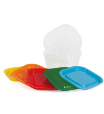 Contenitori alimenti – 150 x 137 x 69 mm – 630 ml - PP - Perfetto – conf. 5 pezzi