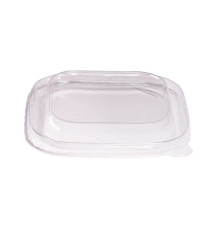 Coperchio per bowl quadrata 600ml - trasparente - Signor Bio - conf. 50 pezzi