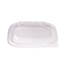 Coperchio per bowl quadrata 600ml - trasparente - Signor Bio - conf. 50 pezzi