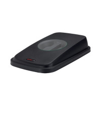 Coperchio per cestino SELECTO - con maniglia - nero - Rotho