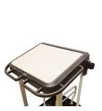 Coperchio portasacco - per carrelli multifunzione UniJ e UniK - antracite - Taxon