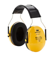 Cuffia protettiva Peltor Optime I - SNR 27 dB - giallo - 3M