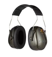 Cuffia protettiva Peltor Optime II - SNR 31 dB - verde - 3M
