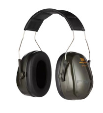 Cuffia protettiva Peltor Optime II - SNR 31 dB - verde - 3M