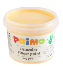 Ditacolor colori a dita - 100ml  - c/pennello - valigetta 6 colori pastello - Primo