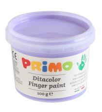 Ditacolor colori a dita - 100ml  - c/pennello - valigetta 6 colori pastello - Primo