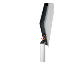 Espositore Info Stand Outdoor - da pavimento - A4 - Durable