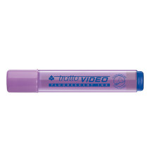 Evidenziatore Tratto Video  - punta a scalpello - tratto da 1,0mm-5,0mm - viola - Tratto