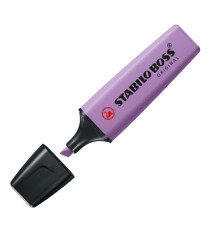 Evidenziatori Stabilo Boss Wildflowers - punta a scalpello - tratto 2 - 5 mm - colori assortiti - Stabilo - deskset 10 p