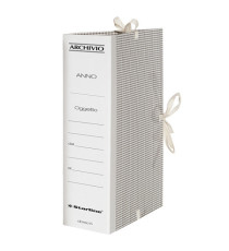Faldone - lacci incollati - tela - 35 x 25 cm - dorso 5 cm - Starline