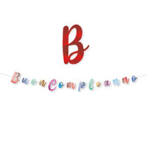 Festone Buon compleanno - in cartoncino - Big Party