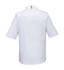 Giacca cuoco MeshAir Pro - maniche corte - taglia L - bianco - Portwest