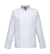 Giacca cuoco MeshAir Pro - maniche lunghe - taglia M - bianco - Portwest