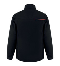 Giacca Softshell 2 in 1 Soccia - taglia M - nero/rosso - Deltaplus