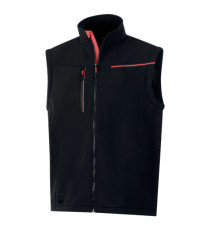 Giacca Softshell 2 in 1 Soccia - taglia M - nero/rosso - Deltaplus