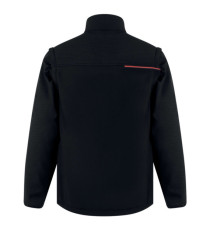 Giacca Softshell 2 in 1 Soccia - taglia XXL - nero/rosso - Deltaplus