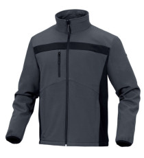 Giacca Softshell Lulea2 - taglia XL - grigio/nero - Deltaplus