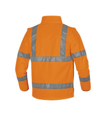 Giacca Softshell Moonlight 2 alta visibilità - poliestere - taglia XXL - arancio fluo - Deltaplus
