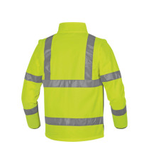 Giacca Softshell Moonlight 2 alta visibilità - poliestere - taglia XXL - giallo fluo - Deltaplus