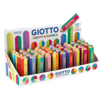 Happy Gomma - colori assortiti Happy4 - Giotto