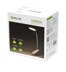 Lampada con aggancio clip - LED - bianco