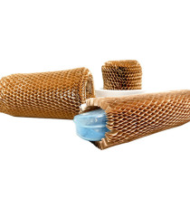 Manicotti in carta alveolare - 35 x 1 cm - avana - Methodo - conf. 20 pezzi