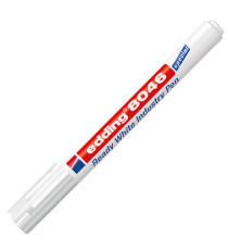 Marcatore industriale 8046 – permanente – 1 a 3 mm - bianco – Edding