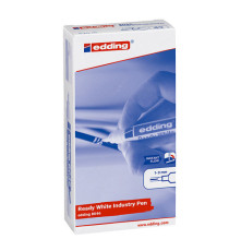 Marcatore industriale 8046 – permanente – 1 a 3 mm - bianco – Edding
