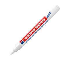 Marcatore industriale 8046 – permanente – 1 a 3 mm - bianco – Edding
