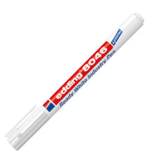 Marcatore industriale 8046 – permanente – 1 a 3 mm - bianco – Edding