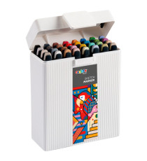 Marcatore Sketch marker - colori assortiti - Carioca Plus - conf. 32 pezzi