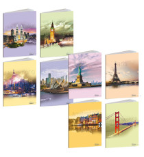 Maxiquaderno ABCity - A4 - 5mm c/margine - 21 fogli - 80 gr - Blasetti