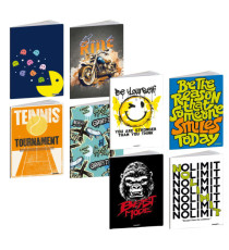 Maxiquaderno Teen Boy - A4 - 1 rigo - 20+1 fogli - 80 gr - Blasetti