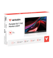 Monitor - portatile - 15.6 - FHD LIGHT - Verbatim