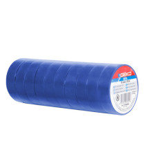 Nastro adesivo isolante - 15mm x 10 m - PVC - blu - Geko