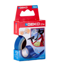 Nastro adesivo telato Tex - 19 mm x 2,7 m - blu - Geko