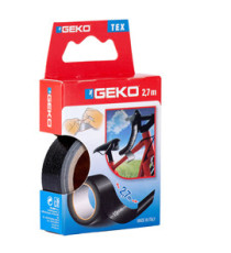 Nastro adesivo telato Tex - 19 mm x 2,7 m - nero - Geko