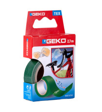 Nastro adesivo telato Tex - 19 mm x 2,7 m - verde - Geko