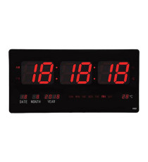 Orologio digitale - LED - 51 x 3,5 x 23,5 cm