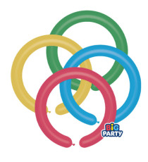 Palloncino modellabile - diametro 5 cm - lattice - conf. 12 pezzi