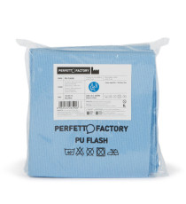 Panni PU Flash - 34 x 36 cm - blu - Perfetto Factory - conf. 5 pezzi
