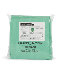 Panni PU Flash - 34 x 36 cm - verde - Perfetto Factory - conf. 5 pezzi