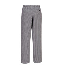 Pantaloni cuoco Bromley - taglia XL - quadretti neri - Portwest