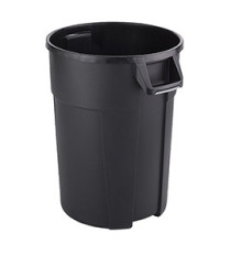Pattumiera Cestone Titan - 120 L - nero - Rotho